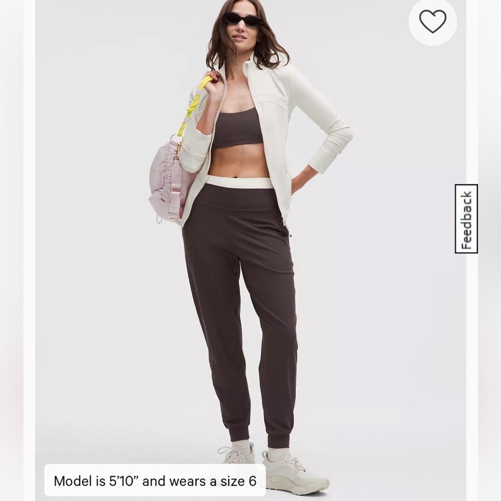 EUC Lululemon align joggers in black